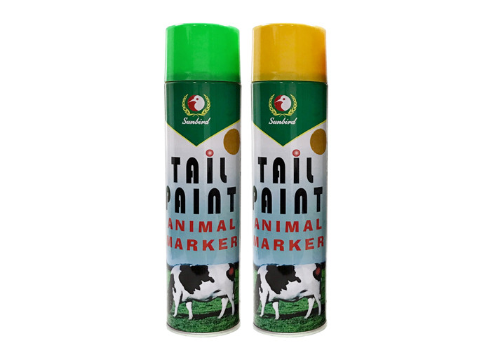 Quality Green / Red / Blue Animal Marking Paint 400ML - 600ML Liquid Coating Long Lasting for sale
