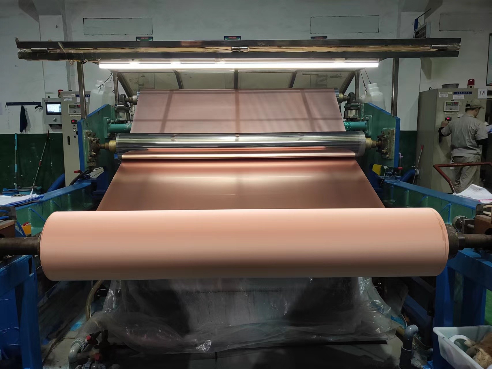Wholesale ISO 25um Electrolytic Copper Foil More Than 1 N / Mm Peel Strength from china suppliers