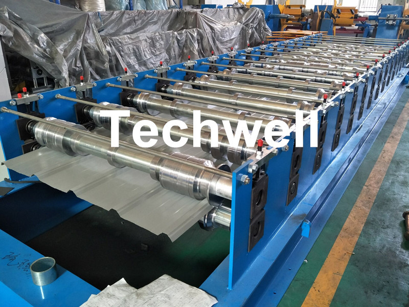 Wholesale 0-15m/min Forming Speed High Precision Color Steel Roof Panel Roll Forming Machine With Chain Driving from china suppliers