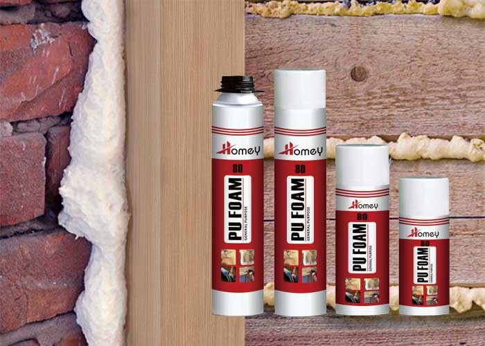 Wholesale Multi Function Expanding PU Foam For Gap Filling , Insulation Off - White from china suppliers