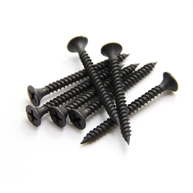 Buy cheap 1 1 4 Black Self Tapping Drywall Screws 8.8 Grade from wholesalers
