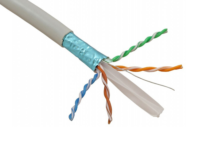 Wholesale CAT6 23AWG 4 Twisted Pair Bulk CAT Cable Color Coded High Speed For Data from china suppliers
