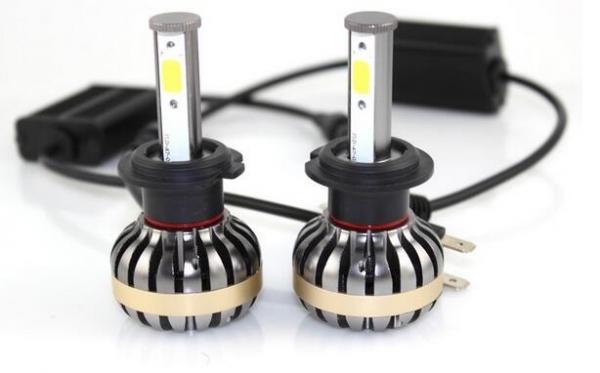 Quality Brightest 9005 9007 H13 H4 Car LED Headlight Bulbs , Hb3 9005 Halogen Replacement Bulb for sale