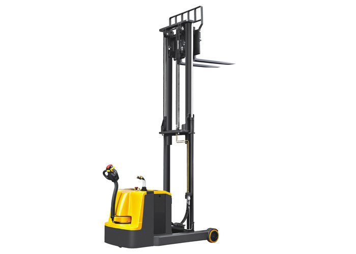 Wholesale Mast Reach Electric Walk Behind Forklift 1250kg AC Control Low Gravity from china suppliers