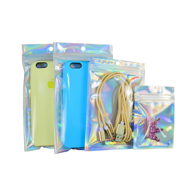 Buy cheap Holographic 4x6 Resealable Bags , Clear Window Stand Up Mylar Bags from wholesalers