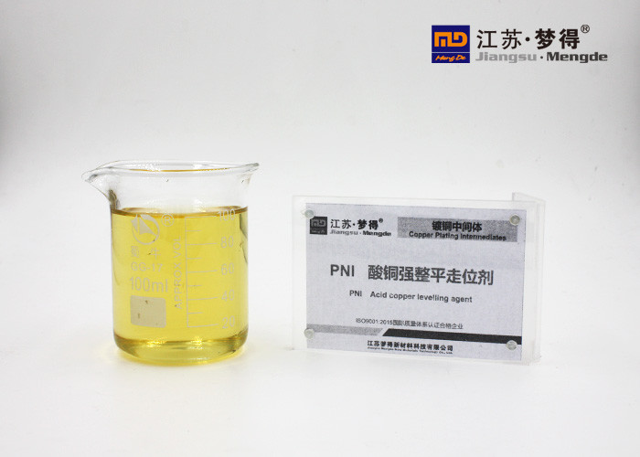Wholesale PNI Acid Copper Intermediates Leveling Agent In LCD Area Yellow Liquid from china suppliers