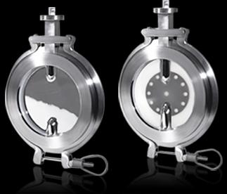 stainless steel hygienic butterfly valve