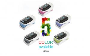 Fingertip Pulse Oximeter,Dual color OLED display with 4 directions,5 colors available