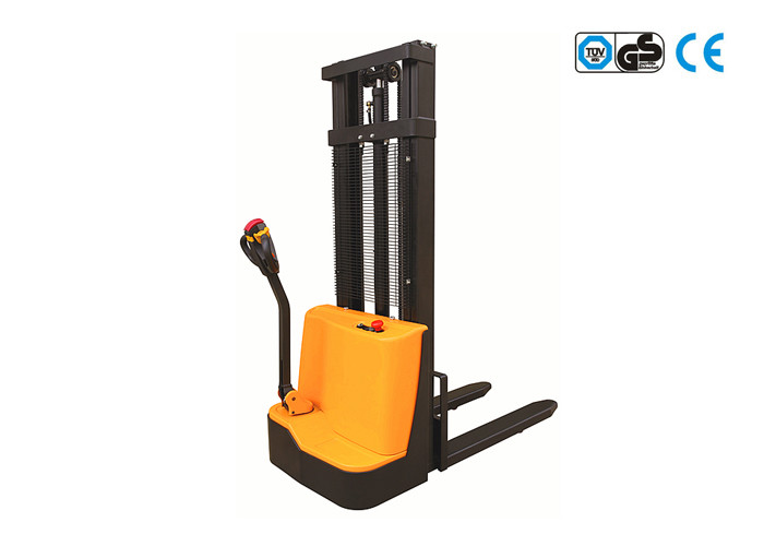 Wholesale 1.5 Ton Electric Ride On Pallet Stacker With Curtis Controller And High Strength Steel from china suppliers