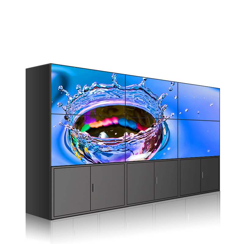 Wholesale 16.7M 46'' 4000:1 Multi Screen 4K Video Wall Display Bezel 1.7mm from china suppliers
