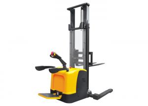 Wholesale Rider Straddle Electric Pallet Stacker 2.5 - 5.6 Meters Lifting Height Multi Function from china suppliers