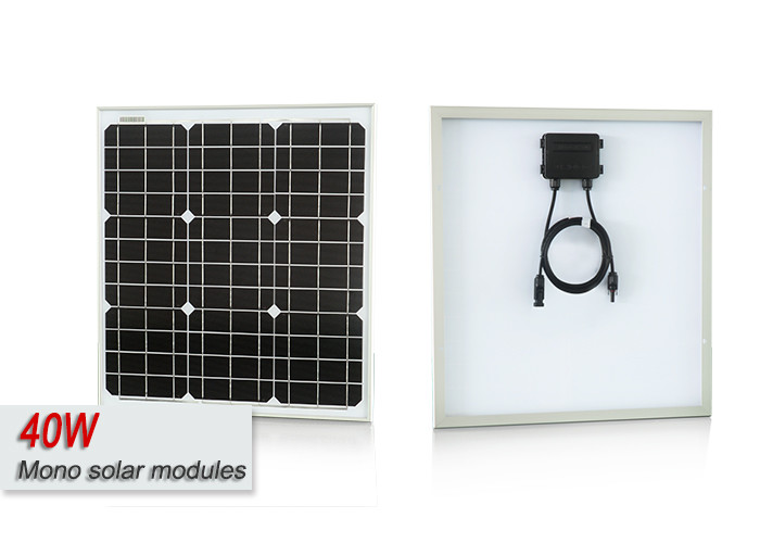 Wholesale 40 Watt Mono Cell Solar Panel Off Grid Solar System With High Strength Frame from china suppliers