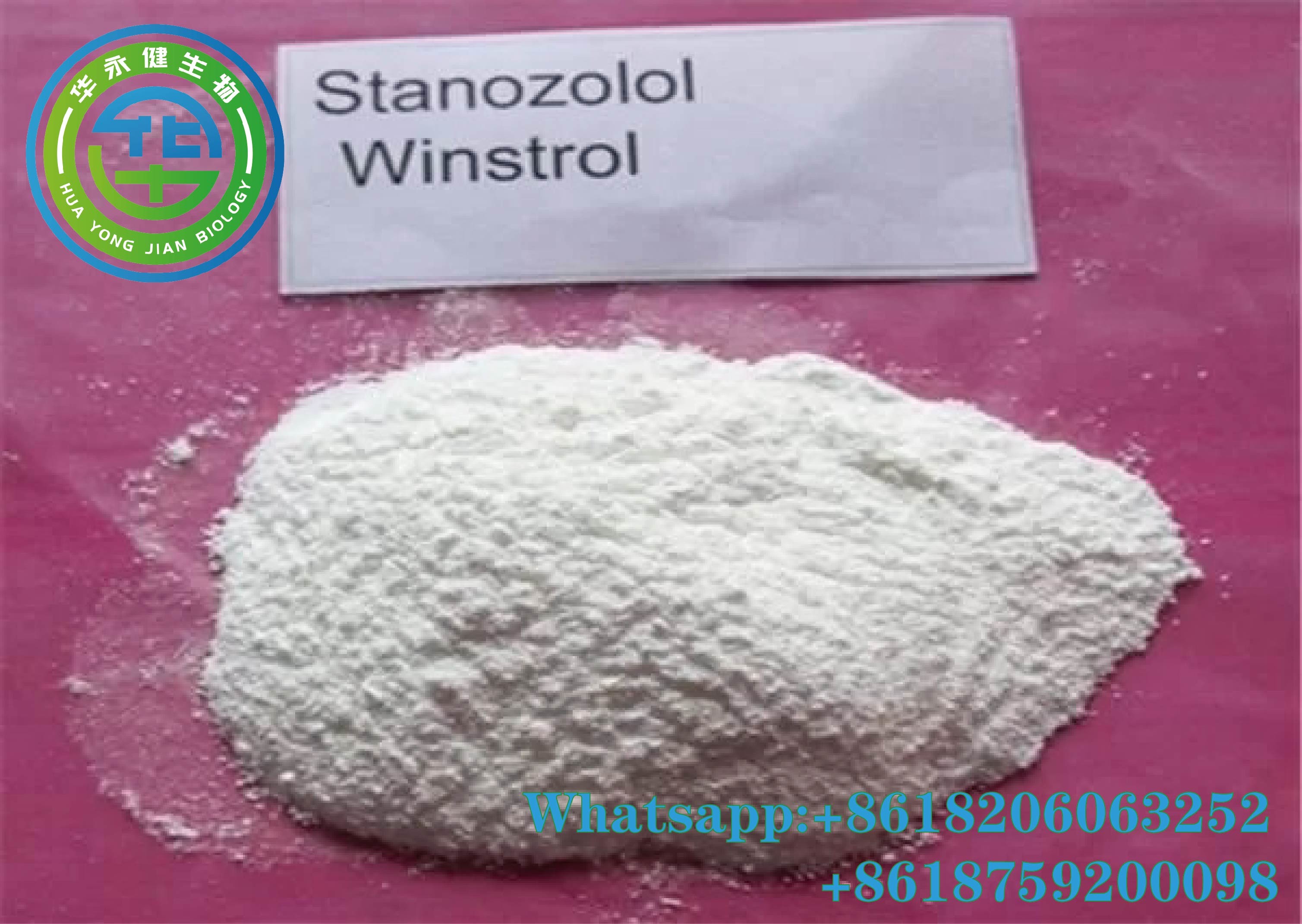 Wholesale Stanozolol / Winstrol Micronized Raw Steroid Powder for Bodybuilding CAS: 10418-03-8 from china suppliers