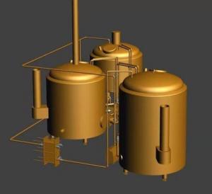 Wholesale Direct fire heating beer brewhouse and equipment for brewery and factory from china suppliers