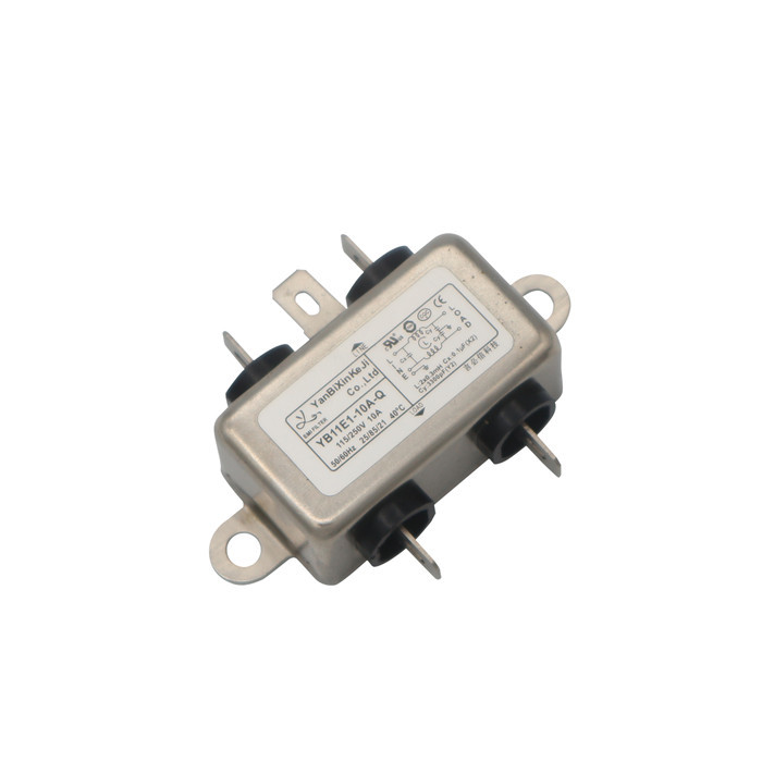 Wholesale Low Pass Electrical Equipment AC 250V Socket EMI Filter 10A from china suppliers