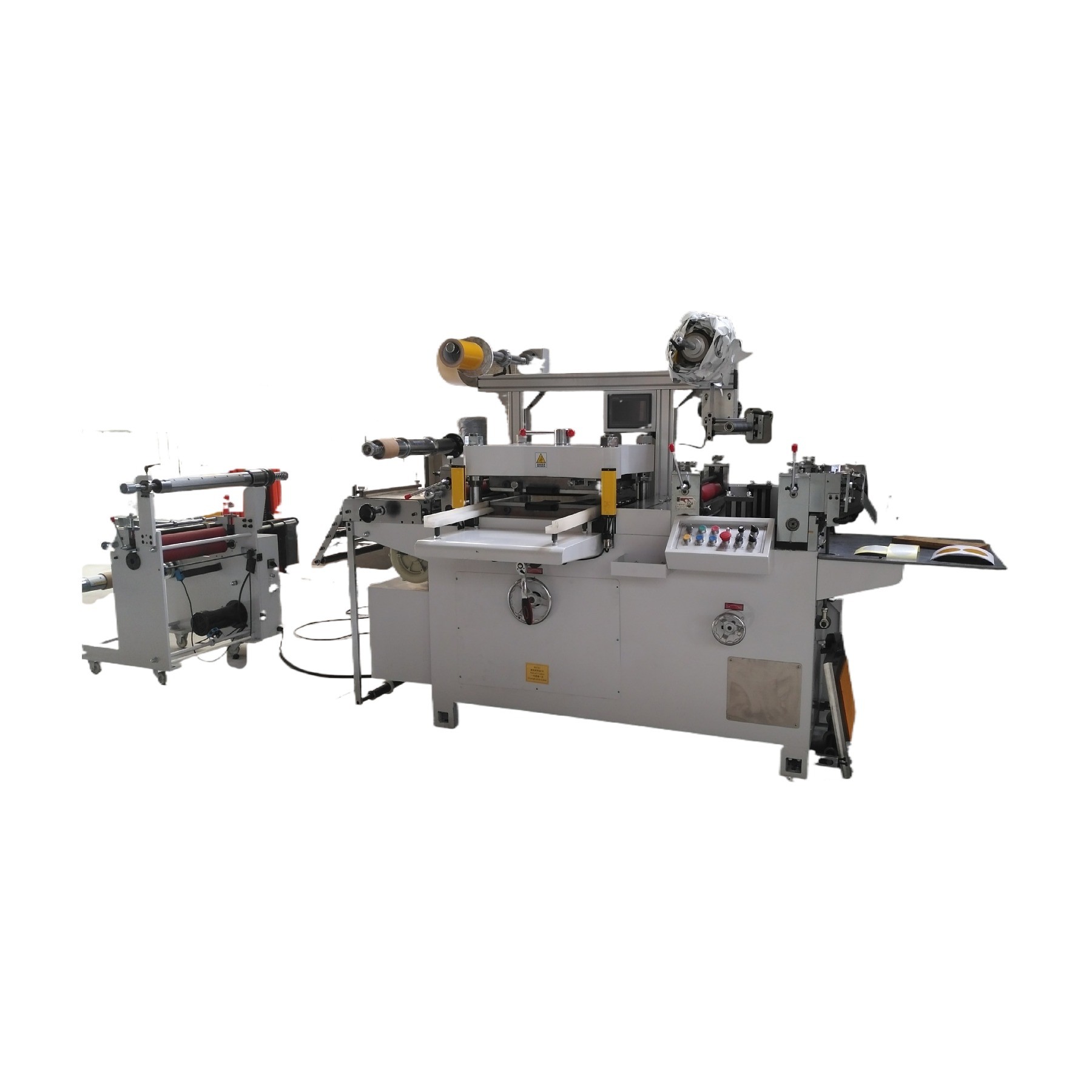 Wholesale Mylar and Diffuser flatbed Die Cutting Machine with Laminating & Sheeting Function fabric die cutting machine from china suppliers