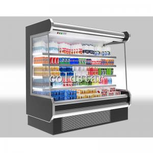 Wholesale Fruit Display Refrigerator Supermarket Multi-deck Open Display Chiller For Sale from china suppliers