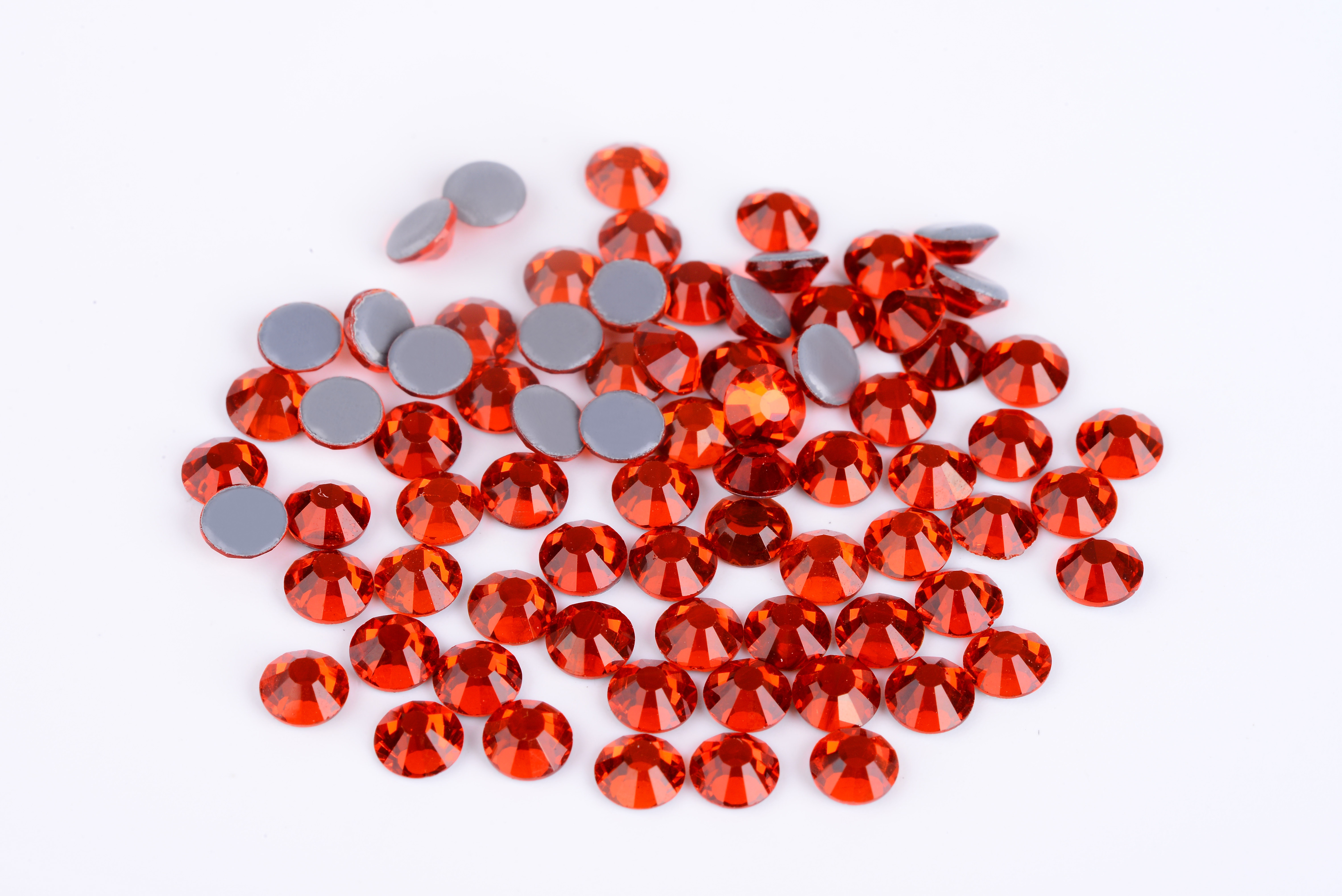 Wholesale 1.5mm - 10mm Large Loose Rhinestones , Heat Set Rhinestones 8 / 16 Facets from china suppliers