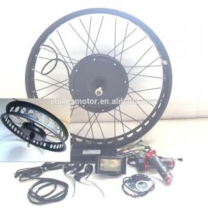 Wholesale 48v 1500w 24"*4" FAT electric bicycle conversion kit from china suppliers