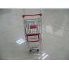 Buy cheap Mini shopping cart trolley with company sticker with plastic advertising board from wholesalers