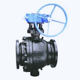 Wholesale ASTM A216 Trunnion Mounted Flanged Ball Valve Three Pieces from china suppliers