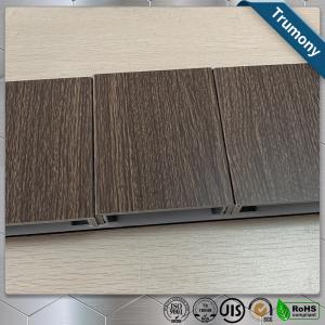 Wholesale ECO Friendly Wood Grain Aluminum Composite Panel , Composite Metal Panel Exterior Wall Decoration from china suppliers