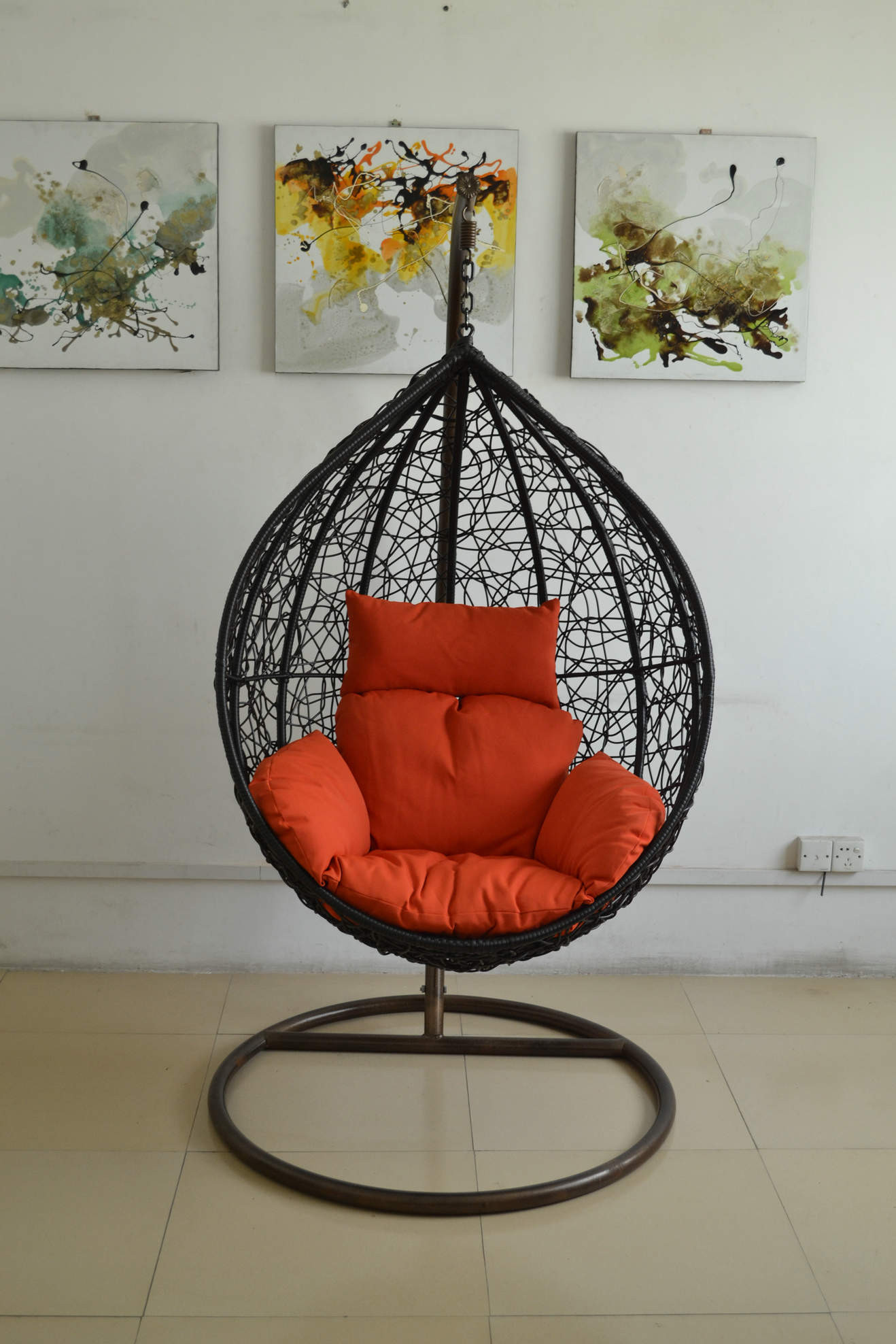 Wholesale Patio wicker swing chair--9712 from china suppliers