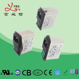 Wholesale Dual Fuse 220V 10A IEC Inlet Plug In Ac Line Filter For Audio Equipment from china suppliers
