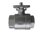 2-pc stainless steel ball valves full port 1000WOG ISO-5211 DIRECT MOUNTING PAD