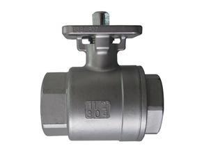 Wholesale 2-pc stainless steel ball valves full port 1000WOG ISO-5211 DIRECT MOUNTING PAD SS316 from china suppliers