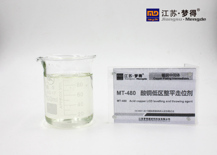 Wholesale Electroplating Intermediate Plating Solutions Chemicals MT 480 With Good Throwing Power from china suppliers