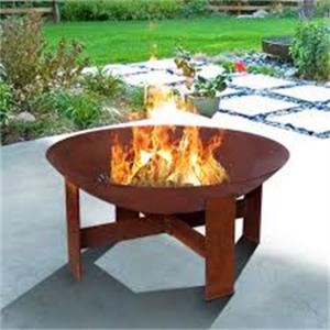 Wholesale Customized 800mm 1000mm  Steel Fire Pits Outdoor Brazier Fire Pit from china suppliers
