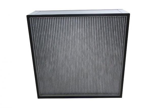 Quality Fiberglass Deep Pleat Air Filter Replacement HEPA Panel Filter For Clean Room for sale