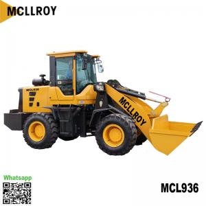 Wholesale MCL936 ZL936 Mini Wheel Loader 30km / H Compact Hydraulic Pilot For Option from china suppliers