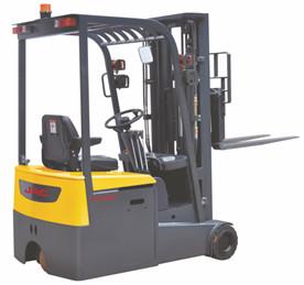 Wholesale Warehouse 3 Wheel Electric Forklift , Industrial Lift Truck 1500KG Load Capacity from china suppliers
