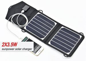 Wholesale Sungold 7w 12 Volt Folding Solar Panels For RV , Travel Solar Panel Charger from china suppliers
