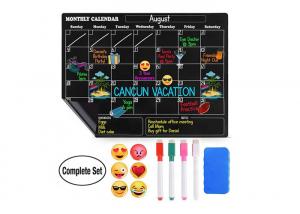 Wholesale Flexiable Rubber Magnetic Dry Erase Menu Board 16x12" With Bright Chalk Markers from china suppliers
