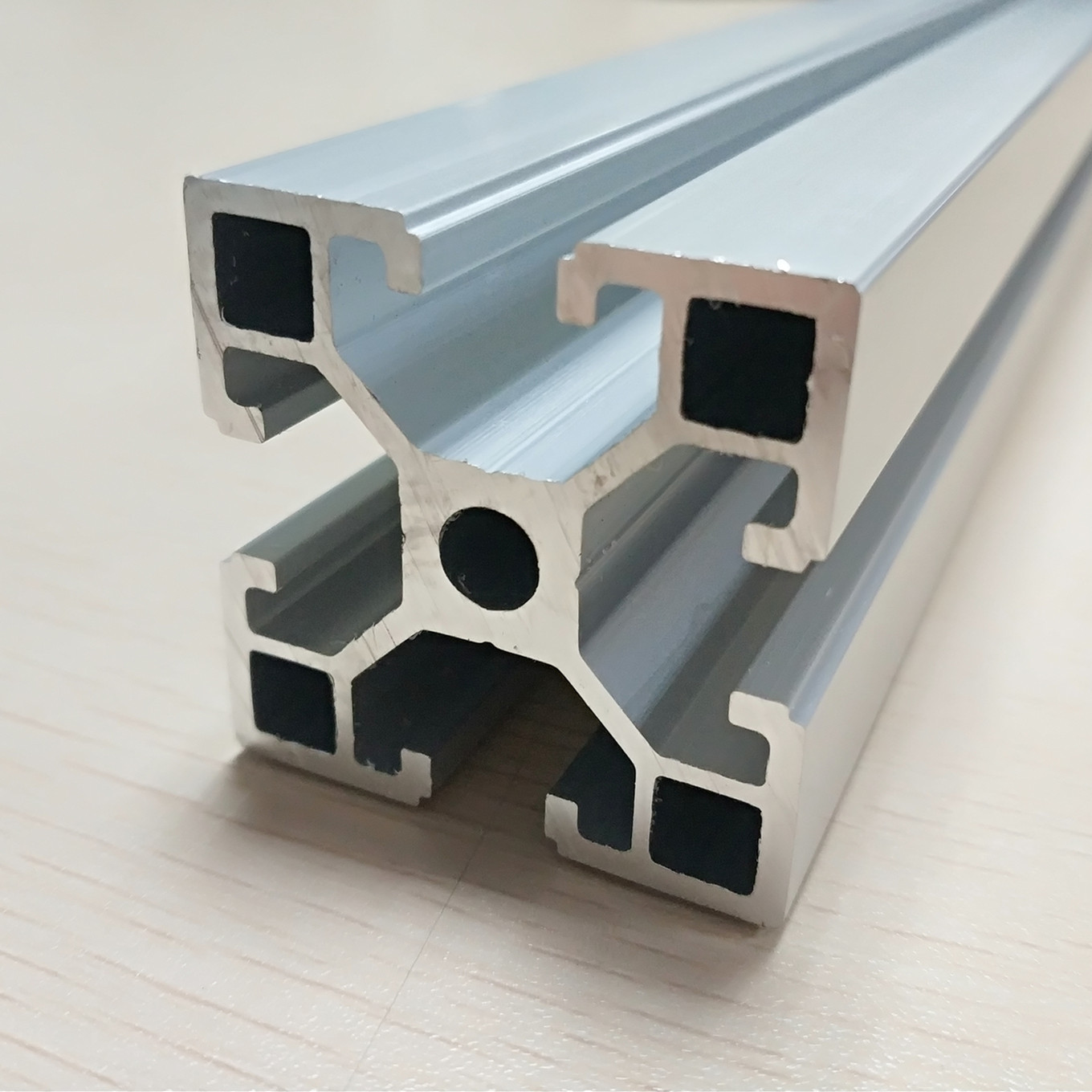 Wholesale Fine Metal Anodize Aluminum Spare Parts T Slot Extruded Frame Profile from china suppliers
