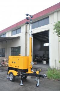 Wholesale Trailer Mobile Light Tower Generator , Inflatable Lighting Tower With 4kw To 10kw from china suppliers