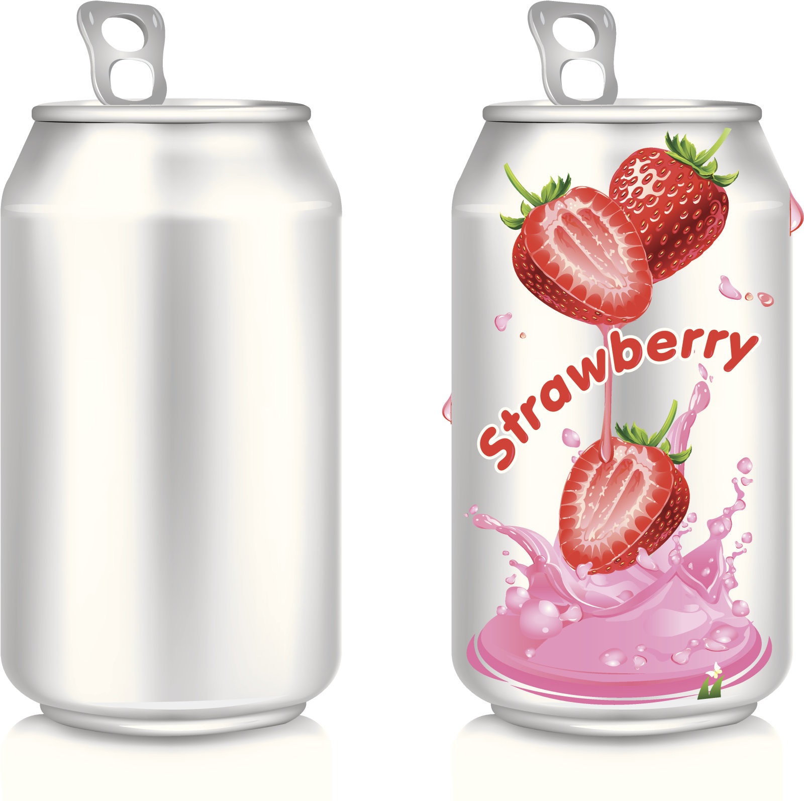 Round Shape Beverage Aluminum Drinking Open Cans 355ml STD For Juice Environmental Protection