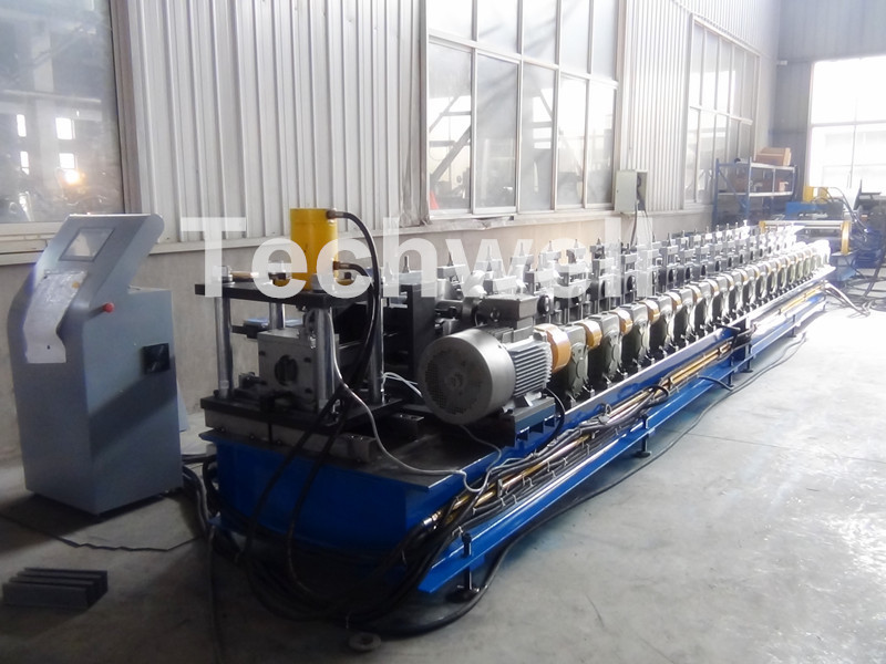 Wholesale Solar Strut Channel Cold Roll Forming Machine With Servo Feeding Device &amp; Press Punching Machine from china suppliers