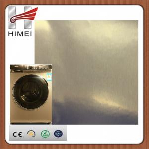 Wholesale Hairline finished film laminated steel coil caoted steel sheet for washing machine panels from china suppliers