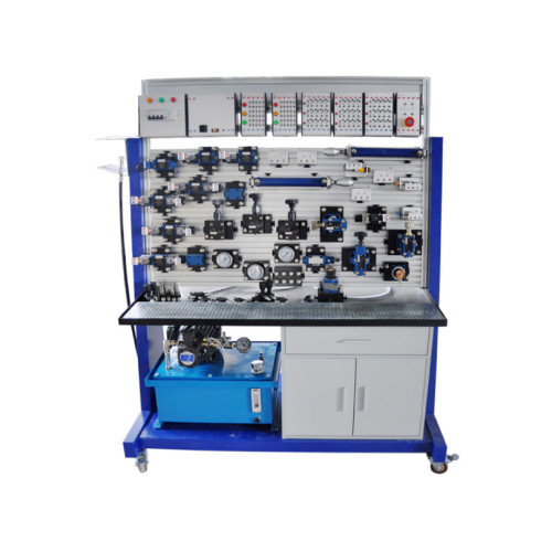 Wholesale PLC Electro Hydraulic Trainer Kit Teaching Equipment Workbench 24V 3A from china suppliers