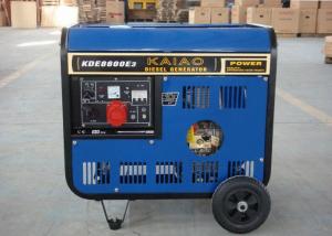 Wholesale 3 Phase 8kva Open Frame Diesel Generators , Electric Start Diesel Generator KDE8600E3 from china suppliers