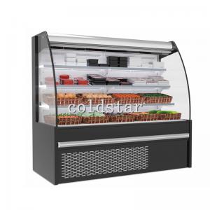Wholesale Supermarket Front Open Vertical Cooler Air Curtain Food Refrigeration Display Storage Chiller from china suppliers