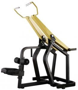 Wholesale Professional Yellow Hammer Strength Plate Loaded Gym Equipment / Pull Down Machine 152kg from china suppliers