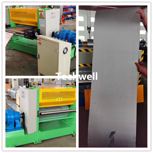 Wholesale 0.15mm X 800mm Stainless Steel Sheet Metal Plate Embossing Machine Line from china suppliers