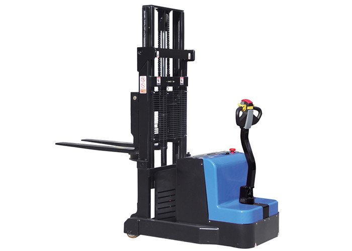 Wholesale 800kg Walking Type Reach Warehouse Forklift Trucks With Triplex Mast 3000Mm from china suppliers