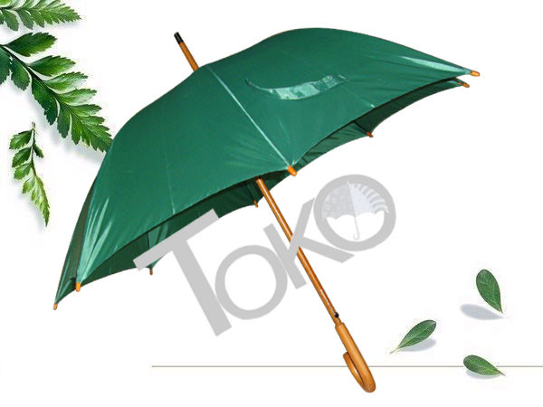 Wholesale 48 Inches Wooden Handle Umbrella Walking Cane Metal Frame With Flute Ribs from china suppliers