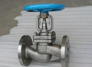 Wholesale DIN Straight Pattern Flanged Cast Steel Globe Valve Metal Seat PN40 With Dual Seal 1.4308 from china suppliers